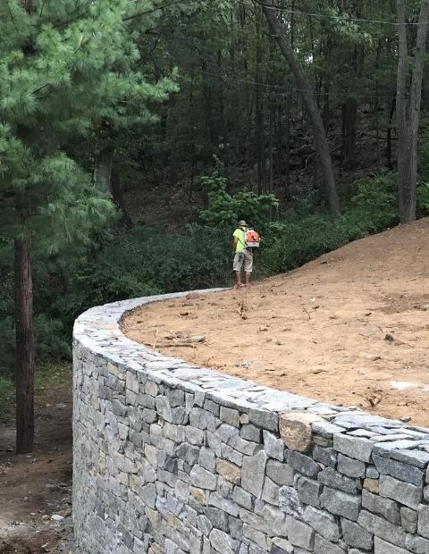 Commercial hardscaping